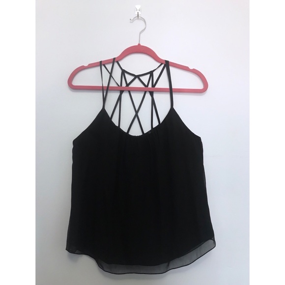 Rebecca Taylor | Black Lattice Cami - Picture 1 of 6